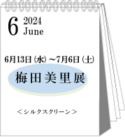 2024年6月梅田美里展